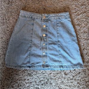 Pacsun Jean skirt, fits like a small